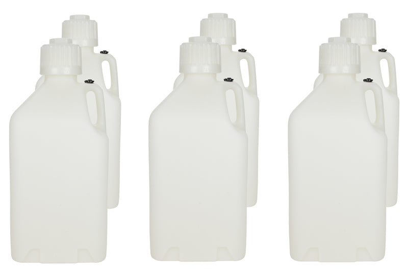 SCRIBNER Utility Jug - 5-Gallon White - Case 6 2000W-CASE