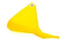 SCRIBNER Funnel - 14in 45 Deg. D-Shape Yellow 6115Y