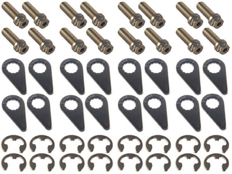 STAGE 8 FASTENERS Header Bolt Kit - 6pt. 3/8-16 x 1in (16) 8912A