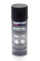 DUPLI-COLOR/KRYLON Flat Black Enamel Paint 12oz DA1605