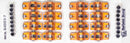 SHARP ROCKERS SBF Rocker Arms - 1.6 Ratio 7/16 Stud S4003-7