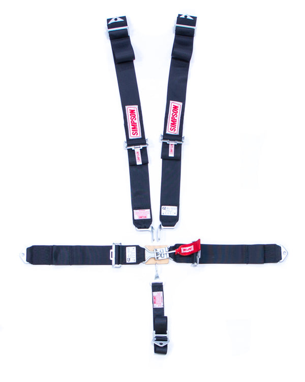SIMPSON SAFETY 5-PT Harness System LL P/D B/I Ind 55in 29063BK