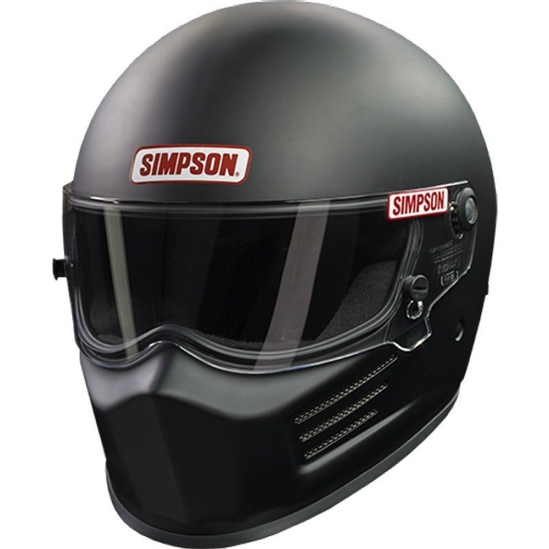 SIMPSON SAFETY Helmet Bandit Large Flat Black SA2020 7200038