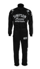 SIMPSON SAFETY Suit Checkers Small Black SFI 3.2A/5 CK02121