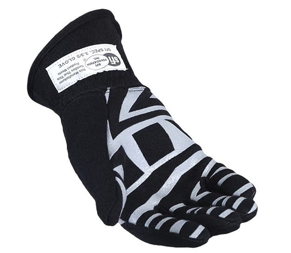 SIMPSON SAFETY Glove Young Gun Youth Large Black YGYLK
