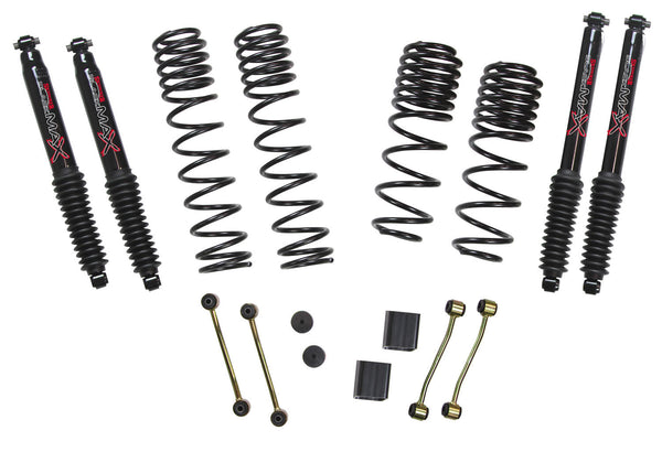 SKYJACKER 18- Jeep JL 2-2.5in Suspension Kit Black Max JL25BPBLT