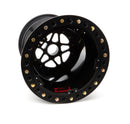 SANDER ENGINEERING Sprint Wheel 15x18 6in BS Outside Lock Black S15-186-SO2-B