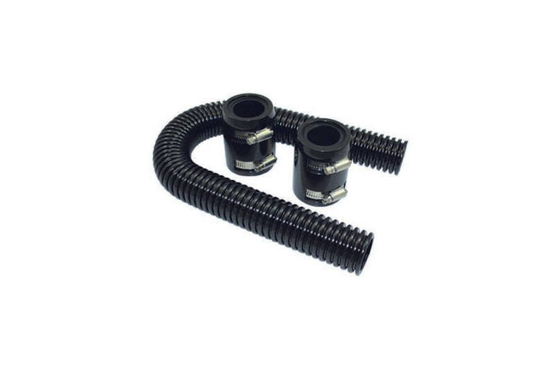 SPECIALTY PRODUCTS COMPANY Radiator Hose Kit 24in w/Aluminum Caps Black 6452
