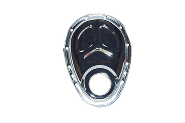 SPECIALTY PRODUCTS COMPANY SBC Steel Timing Chain Cover Chrome 7122