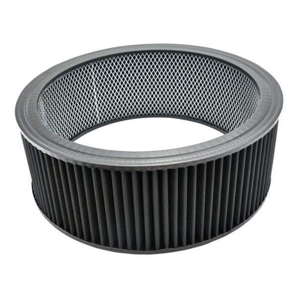 SPECIALTY PRODUCTS COMPANY Air Filter Element Wash able Round 14in x 5in 7145BK