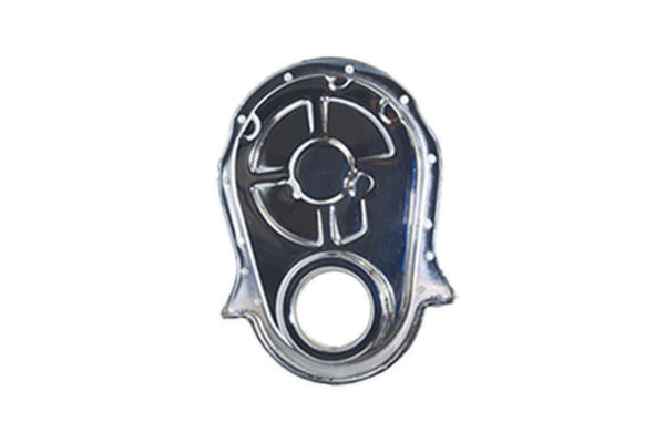 SPECIALTY PRODUCTS COMPANY BBC Steel Timing Chain Cover Chrome 7221
