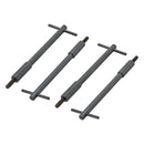 SPECIALTY PRODUCTS COMPANY Valve Cover Fastener Blk T-Bar Wing Nut 4 Pack 7281BK