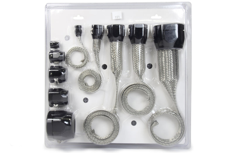 SPECIALTY PRODUCTS COMPANY Hose Sleeving Kit Black Braided Stainless Steel 7371
