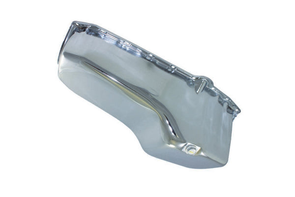 SPECIALTY PRODUCTS COMPANY 55-79 SBC Steel Stock Oil Pan Chrome 7442