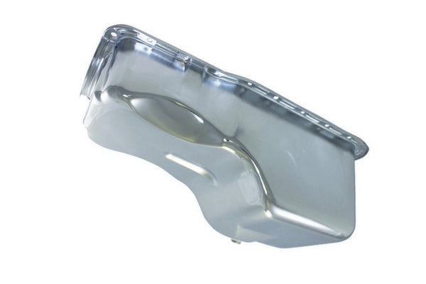 SPECIALTY PRODUCTS COMPANY 67-81 SBF 351W Steel Stock Oil Pan Chrome 7452