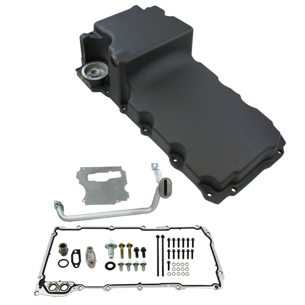 SPECIALTY PRODUCTS COMPANY Oil Pan LS Engine Rear Sump Gen III/IV 8448BK