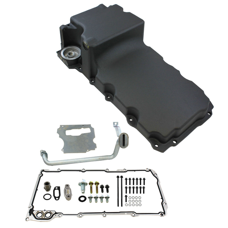 SPECIALTY PRODUCTS COMPANY Oil Pan LS Engine Rear Sump Gen III/IV 8448BK
