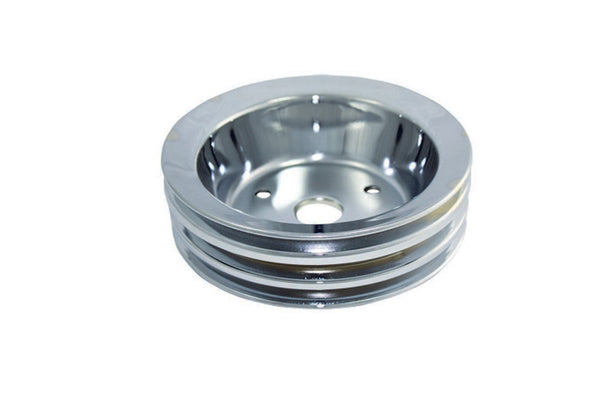 SPECIALTY PRODUCTS COMPANY SBC SWP 3 Groove Crank Pulley Chrome 8963