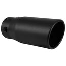 SPECTRE Exhaust Tip 3-1/2in Slant Black SPE-22360