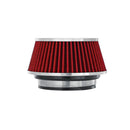 SPECTRE 4in Inlet Cone Filter Red 3.5in Long SPE-8162
