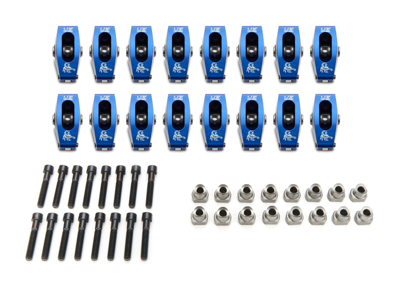 SCORPION PERFORMANCE BBF Roller Rocker Arms 1.73 Ratio Ped. Mount 1024