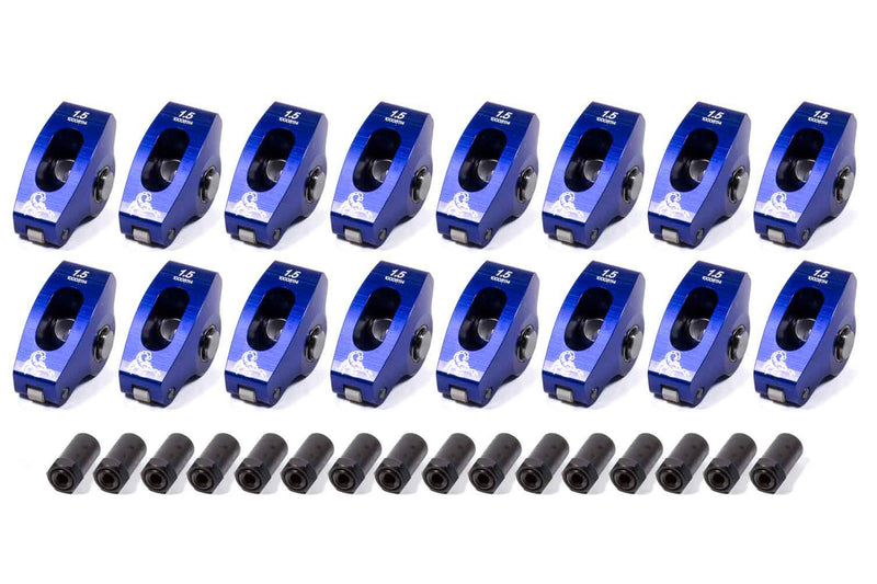 SCORPION PERFORMANCE SBC Roller Rocker Arms 1.5 Ratio 3/8 Stud 1037