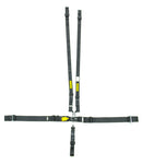 SCHROTH RACING 5pt Harness System SFI LatchLink Black HANS sr 71750H