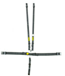 SCHROTH RACING 5pt Harness System SFI LatchLink Black HANS sr 76751H