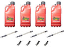 SUNOCO RACE JUGS Red Utility Jug 5 Gal Case Kit M7500RD-MSM-BOD