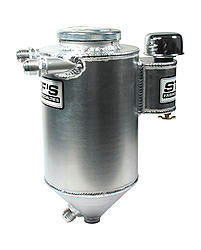STEFS PERFORMANCE PRODUCTS Drag Race Alum. D/S Tank 6qt. 7in Dia.x 14-3/4in 4110