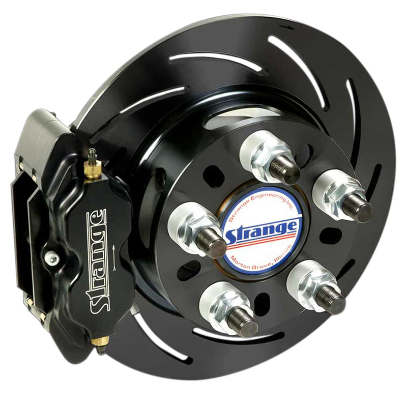 STRANGE Rear Disc Brake Kit Ford Late Big Style w/Hrd Pad B1706WCM