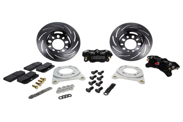 STRANGE Rear Brake Kit -Big Ford w/2.5in Offset Soft Pads B1707WC