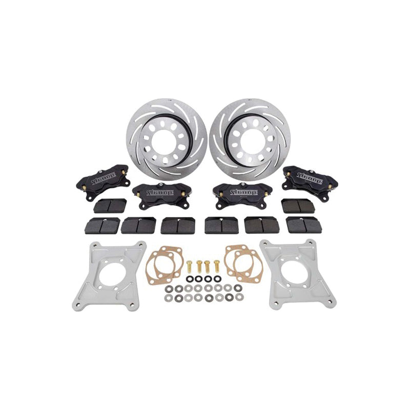 STRANGE Rear Brake Kit Ford 8.8 Mustang w/Soft Pads B1714WC