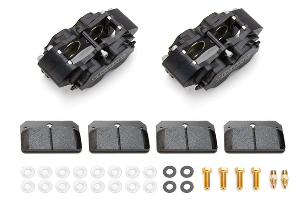 STRANGE Pro Race Brake Caliper Kit - 4 Piston w/Sft Pad B1850