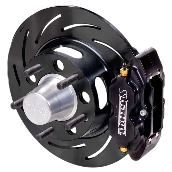 STRANGE Front Disc Brake Kit for GM Drum Spindle 4.750 BC B4110WC