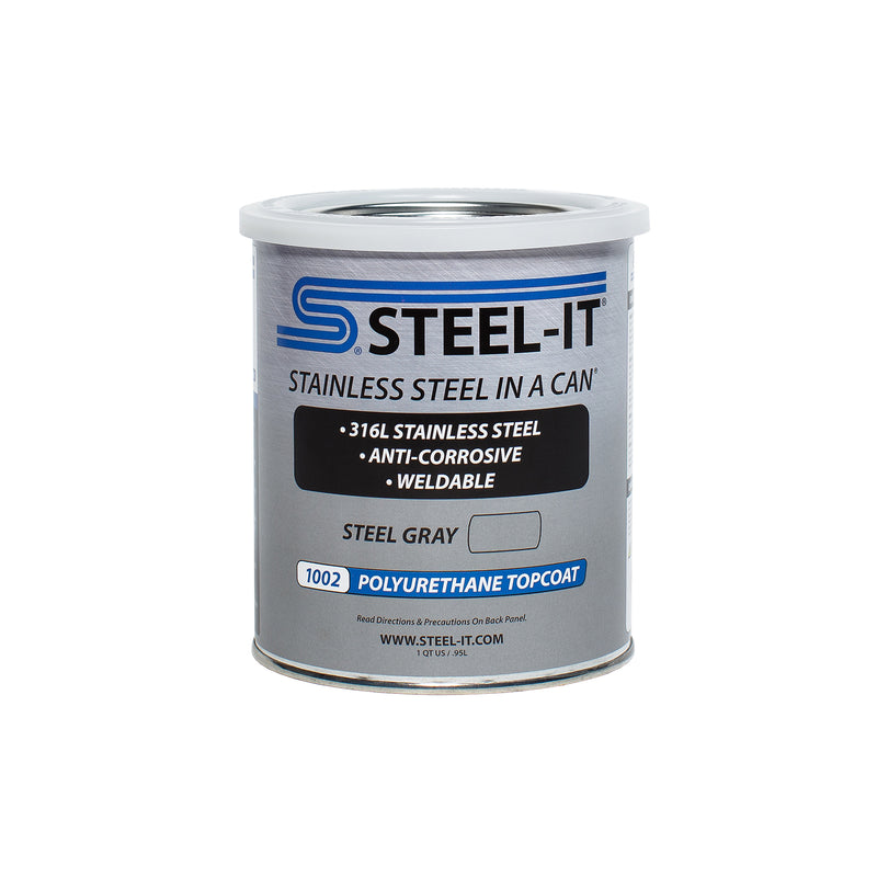 STEEL-IT Steel Gray Polyurethane 1 Quart STL1002Q