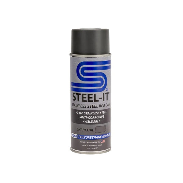 STEEL-IT Charcoal Polyurethane 14 Ounce Can STL1006B