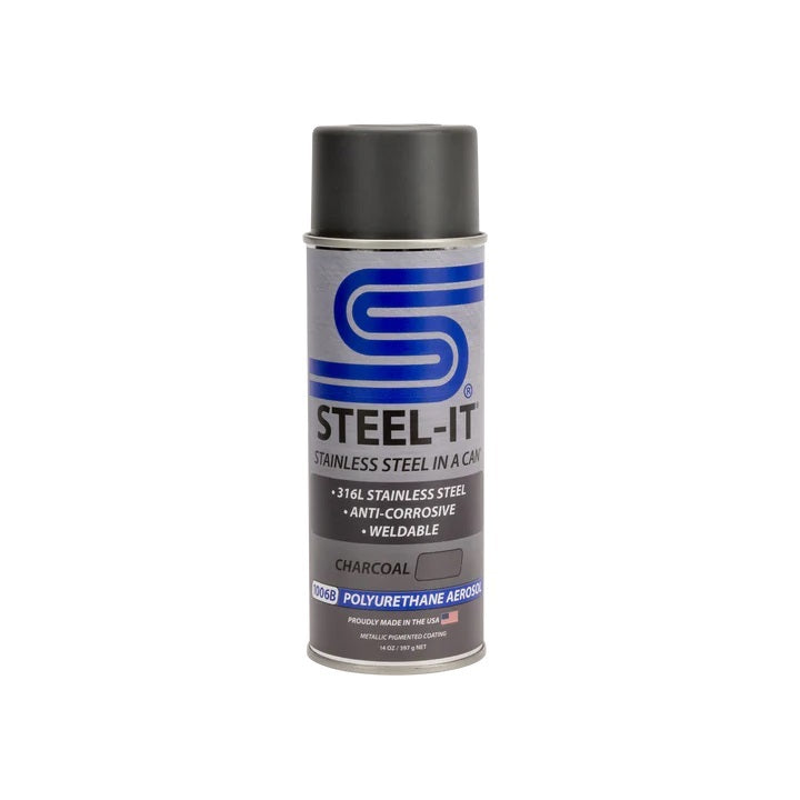 STEEL-IT Charcoal Polyurethane 14 Ounce Can STL1006B