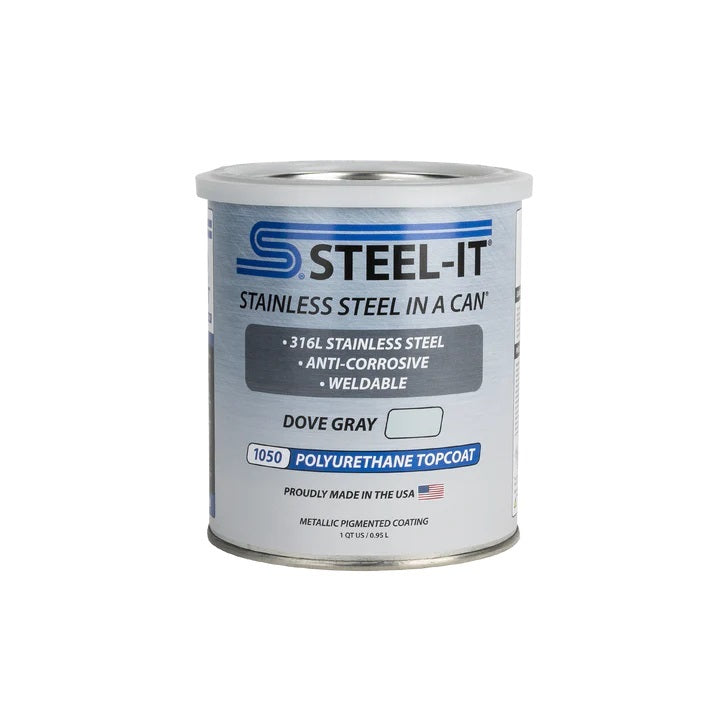 STEEL-IT Dove Gray Polyurethane 1 Quart 1050Q
