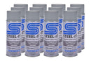 STEEL-IT Steel Gray Polyurethane Case 12 x 12oz Spray Can CASE1002D