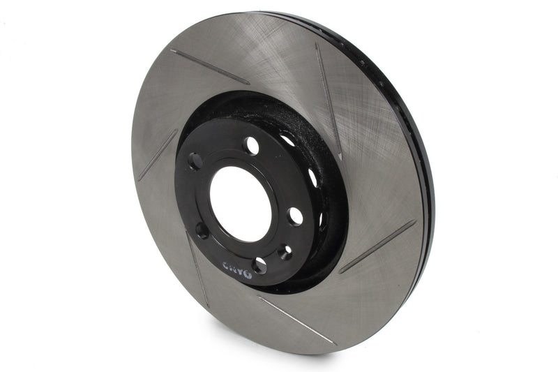 STOPTECH Sport Slotted Cryo Brake Rotor; Front Left 126.33107CSL