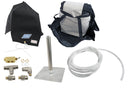 STROUD SAFETY Pararchute 430 Large w/ Air Launcher Black 4304804-01-05