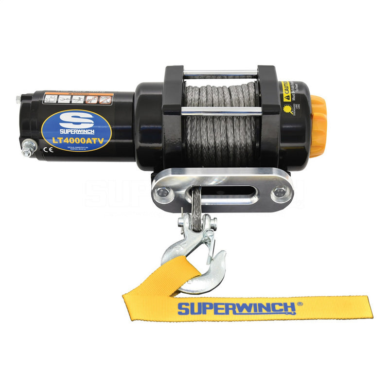 SUPERWINCH LT4000SR Winch 4000lb Winch Synthetic Rope 1140230