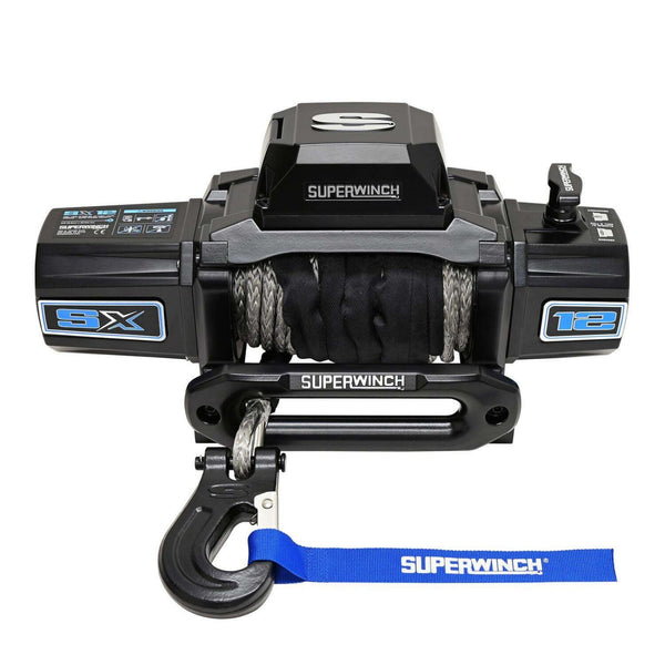 SUPERWINCH 12000lb Winch 3/8in x 80ft Synthetic Rope 1712204