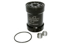 SYSTEM ONE Billet Oil Filter w/Blt Cap 75 Micron - Black 209-571BPS