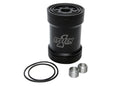 SYSTEM ONE Billet Oil Filter w/Blt Cap 75 Micron - Black 209-571B