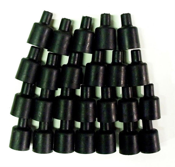 TAYLOR/VERTEX Coil Wire Boot - 180-Deg 25pk - Black 44076
