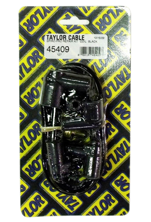 TAYLOR/VERTEX 8mm Spiro-Pro Coil Wire Kit- Black 45409