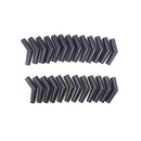 TAYLOR/VERTEX 135-Deg Spark Plug Boots 25pk Black Silicone 46205