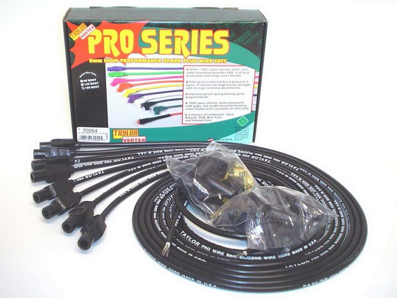 TAYLOR/VERTEX 8mm Black Pro Wire 180 D 70054